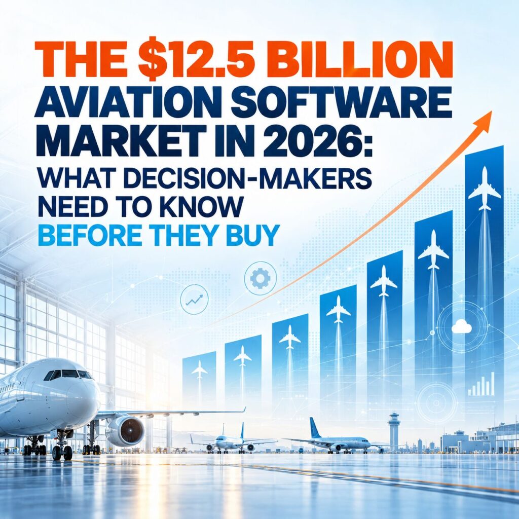 The 12.5 billion dollar aviation software market in 2026