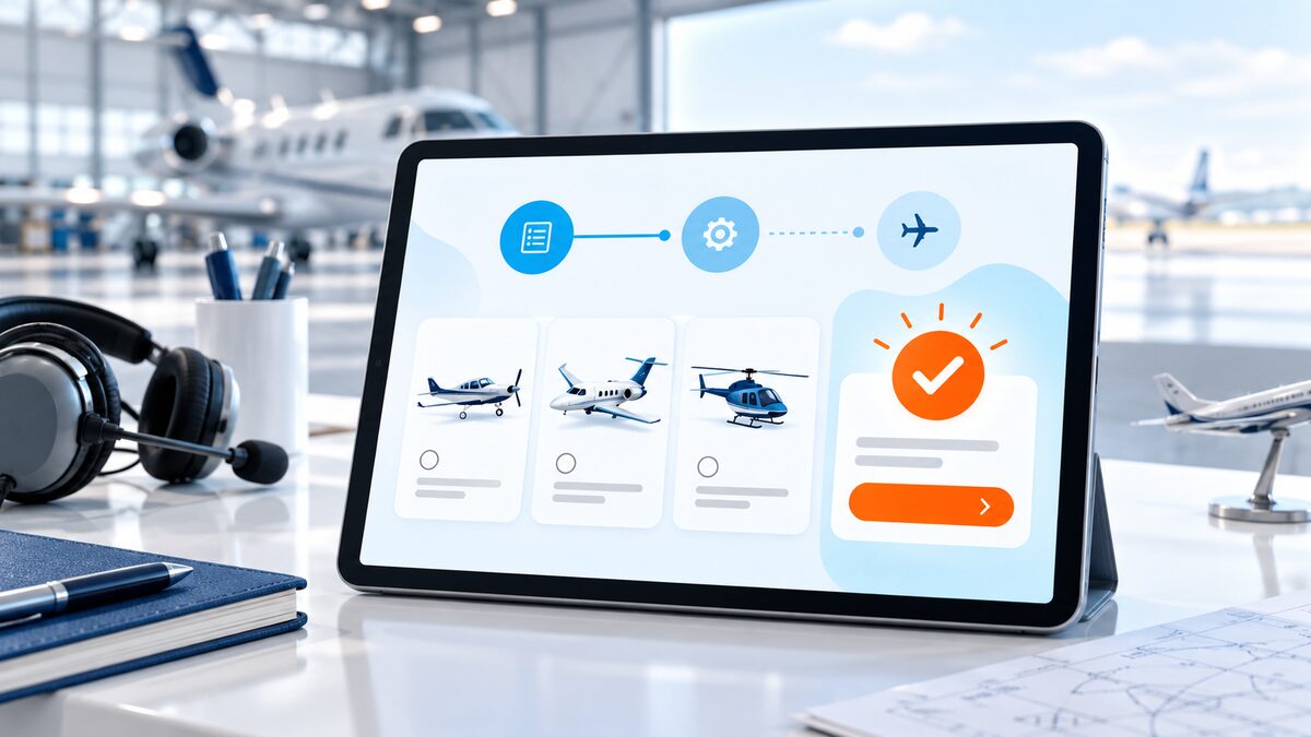 Aero NextGen Solution Finder for matching aviation software
